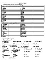 Bài tập Tiếng Anh Khối 3
